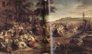 Peter Paul Rubens Flemisb Kermis or Kermesse Flamande (mk01) oil painting artist